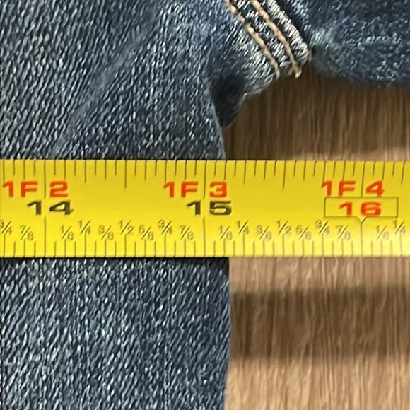 Paige Women's Jean Jacket Small Blue Denim Button Front Fitted Casual Fall - Picture 10 of 12